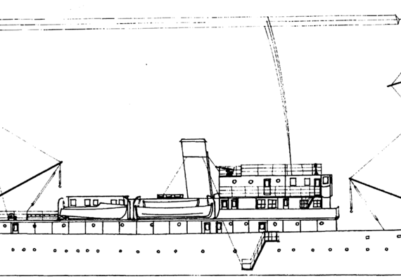 Подводная лодка NMS Constanta [Submarine Depot] - Romania - чертежи, габариты, рисунки
